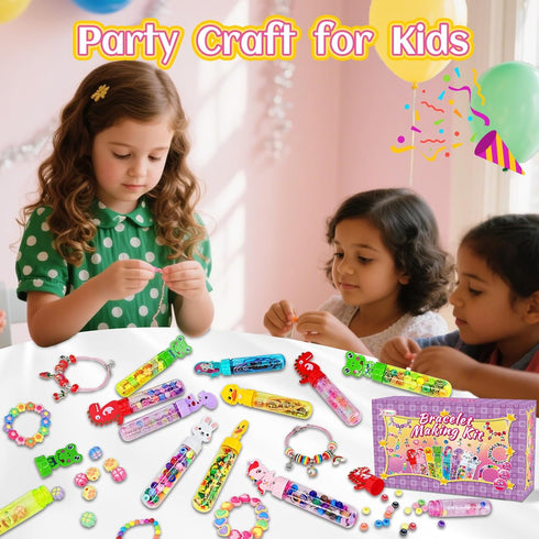 Kids,24 4-8 klmars Bracelet Making Party Favors for Bracelet Wands Crafts for Girls Ages Years Old,Birthday Goodie Bags