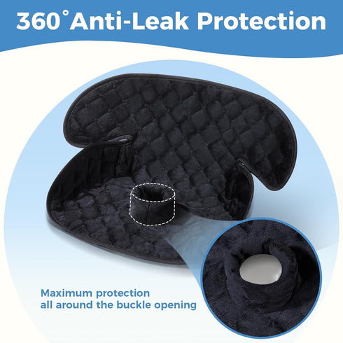 Zoiapai 6 4 2) Piddle Pad Car Seat Protector for Toddlers Waterproof, Non-Slip, Leak-Proof Potty Training Pad for Car