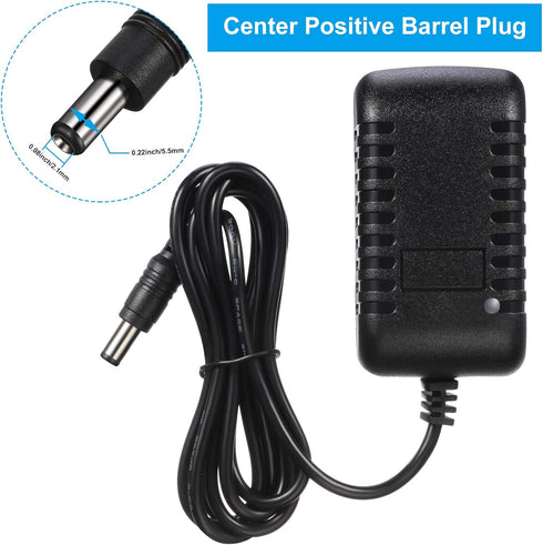 Weewooday 6V Charger for Kids Ride On Car - Battery Charger for Ride on Toys with Charging Indicator Light