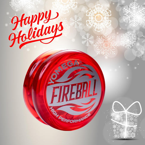 Yomega Fireball YoYo - High Performance Responsive Transaxle Yoyo for Advanced String Tricks + Extra Strings