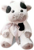uoozii Warmable Cow Stuffed Animal - 12" Microwavable Unscented Weighted Plush, Coolable & Heatable Gift