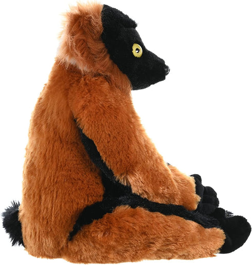 Cuddlekins12 Inches Wild Republic Red Ruffed Lemur Plush, Stuffed Animal, Plush Toy, Gifts for Kids