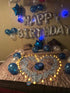 iPartycool 50Pcs Happy Birthday Balloon Decorations, 3D Reusable Aluminum Foil Banner and Balloons Set