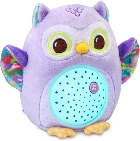 VTech Baby Glow Little Owl Sleep Soother with Cry Detection - Purple