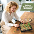 56 Dreamon Zen Sand Garden for Desk - Vegetable Gardening Themed Sand Tray Therapy Kit with Accessories & Encouragement