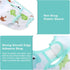Accmor 3 Pack 6-36 Long Sleeve Bibs, Baby Smock Waterproof Sleeved Bib Smock for Baby Toddler Months