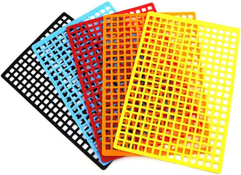RC Car Rubber Window Net, Luggage Rack Net Scale Accessories for 1/8 1/10 RC Crawler Car Short-Course Truck
