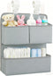 Hanging Diaper Organizer for Bassinet/Crib/Playpen/Playard Hold 80+ Diapers - Changing Table Diaper