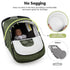 Winter Baby Car Seat Cover, Waterproof, Windproof Warm Winter Car Seat Cover for Doona Car Seats and Strollers,Fleece
