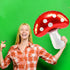 6PCS Large-Mushroom-Balloons Super Red Mushroom Balloons Red Foil Video Game Mushrooms Balloon Birthday Party