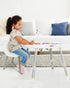 Set 2, Skip Hop Toddler's Activity Chairs, of Metal, White