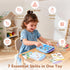 106 20 2-6 JoyCat Bilingual Kids Learning Tablet, Pages Spanish & English Talking Cards with Interactive Games