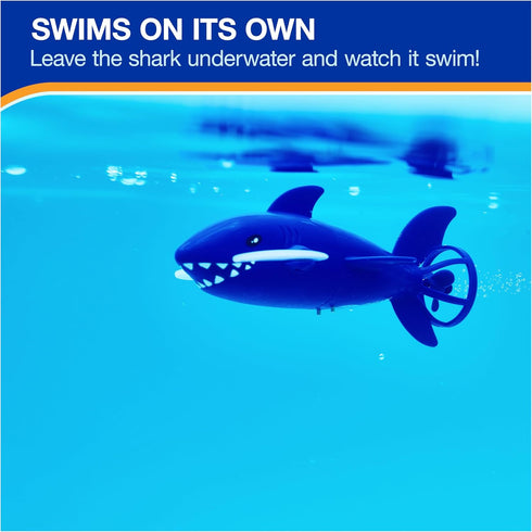 SwimWays Zoomimals Shark Toy, Kids Pool Accessories & Diving Toys for Ages 5 & Up, Swimming Pool Fun