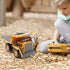 6-10 PREPOP Kids' RC Dump Truck Toy - Remote Control Construction Truck with Metal Bed, Lights & Sounds, for Boys Ages