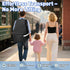 Upgrade Car Seat Travel Bag for Airplane With Wheels, Carseat Travel Bag for Airplane, Car Seat Travel Bag With Wheels