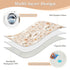 siphylline 52" 34" Cream Playful Lambs Extra Large Resuable Changing Pad Covers Water Resistant Diaper Changing Pad