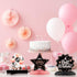 Clabby 12 Pieces Honeycomb Centerpieces Birthday Table Decorations for Women Men Anniversary Party Supplies (Rose Gold,