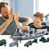18 Inches deAO Aircraft Carrier Toy with Scale Model Warplanes Warships Military Vehicles Battleship Helicopter Planes
