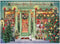 Cobble Hill 1000 Piece Puzzle - Christmas Flower Shop - Includes Sample Poster