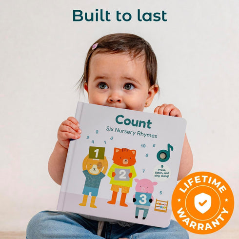 1-3 Count 1 2 3 Counting Cali's Books Number Book for Toddlers - Learn to Musical Books for Kids, Interactive Talking