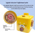WISHDIAM Set, Balloon Launcher Toy Balloon Powered Cars, Creative Inflatable Pump Racing Car, Scientific Experiment