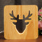 LED Baby Child Nursery Night Light - Bedside Home Decor Lamp for Kids and Adults, 3D Shadow Lamp (Deer)