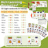Talking Flash Cards for Toddlers 2-5, Sight Words Game, Montessori Educational Speech Therapy Toy for Age 3-8