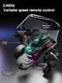 1/64 ANTSIR Mini RC Drift Car for Adults, Desktop Drift Car with Colorful Lights, Desk Remote Control Cars for Race