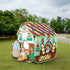 Play Tent for Kids, Indoor Outdoor Gingerbread House Playhouse for Boys and Girls