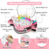 PUPPSITTY Set 7-12 Kids Nail Polish for Girls,All-in-One Nail Art Kit for Kids with Nail Dryer & DIY Decorations