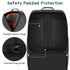 Padded Car Seat Travel Bag, Large Durable Carrier Bag with Steel Cable Handle and Reflective Stripes
