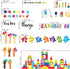 wondever Reading Corner Builders Blocks Wall Stickers Inspirational Quotes You are Capable of Amazing Things Handprint