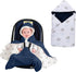 Baby Car Seat Blanket-Universal Car Seat Covers,Warm Swaddle Blankets for Infants Newborn,Boys