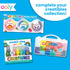 OOLY Creatibles, 12 Colors Air Dry Clay Kit for Kids Craft with 3 Shaping Tools