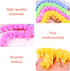 12 Pack Stretchy Fidget Toy, Colorful Sensory Strings for Kids and Adults Stress Relief Gift