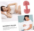 TOYANDONA U-Shaped Pregnancy Pillow Multifunctional Maternity Support Cushion Soft Comfortable Rest Pillow for Pregnant