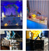 3PCS Decorative LED Crescent Moon Cloud and Star Night Lights Lamps Marquee Signs Letters for Baby Nursery Decorations