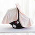 Carseat Canopy Cover with Bow - Versatile Nursing and Stroller Cover