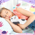 Cute Cow Plush Pillow, Kawaii White Cow Stuffed Toy, Squishy Cuddle Plush Pillow for Boys & Girls