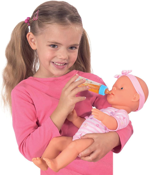 6 Set SCOM Baby Doll Bottle Accessories - Pcs Feeding Bottle Toys, Magic Disappearing Milk & Juice, Pretend Play