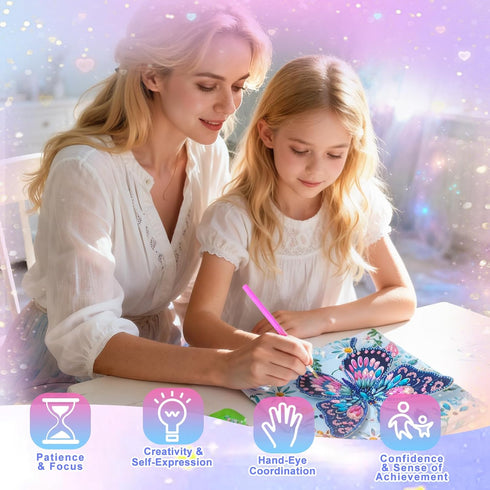 8-12, 6 7 8 9 10 11 12 Arts and Crafts for Kids Ages Diamond Art Kits for Kids, Birthday Gifts for Years Old Girl, Gem