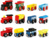 Wondertoys Wooden Train Cars 12 PCS Magnetic Train Sets includes 3 Engines and Storage Bag - Wooden Train Set for Toddlers Compatible with Major Brands Train Set Tracks - Trains for Train Table