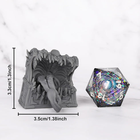 AUSPDICE Chest Mimic DND Miniatures, Paintable Miniatures for Board Games, Perfect for RPG Enthusiasts