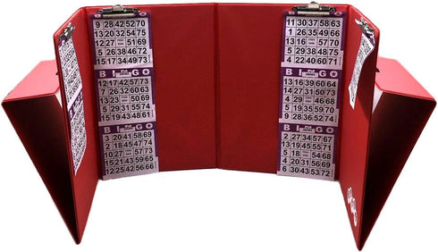 Tapp Collections Foldable Bingo Card Mat - Red