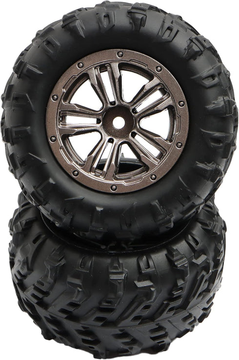 2 PCS RC Car Spare Parts Tires Wheels 30-ZJ02 SN-ZJ02 35-ZJ02 for 1:16 RC Car Truck Accessories, Compatible with 9130