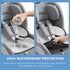 ADEQUL 2 Pack Car Potty Training Seat Protector, Waterproof Toddler Carseat Potty Training Cover, Piddle Pads & Liners