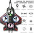 360 Foam Remote Control Airplanes, RC Planes with Light, RC Airplane Fighter Jet, Flip, Stunt Roll, Drones for Men