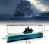 Unsinkable Black Pearl Pirate Simulator Toy Wavey Boat in a Box for Car Decoration and Gifts