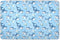 siphylline Cartoon Cute Sea Animal Blue Extra Large Resuable Changing Pad Covers Waterproof