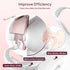 Mumior 4 &12 Function-24 mm, Gift,1 Pack Heated Base Hands Free Breast Pump, Wearable Breastfeeding Pump of Baby Heated